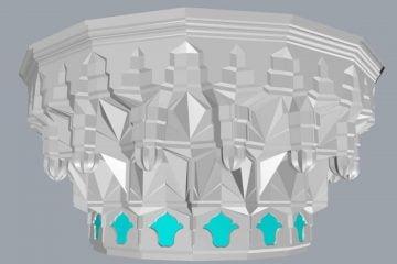 Mukarnas 3D Proje Cizimleri