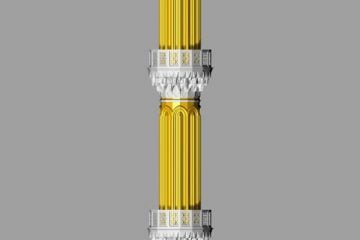 Mukarnas 3D Proje Çizimleri